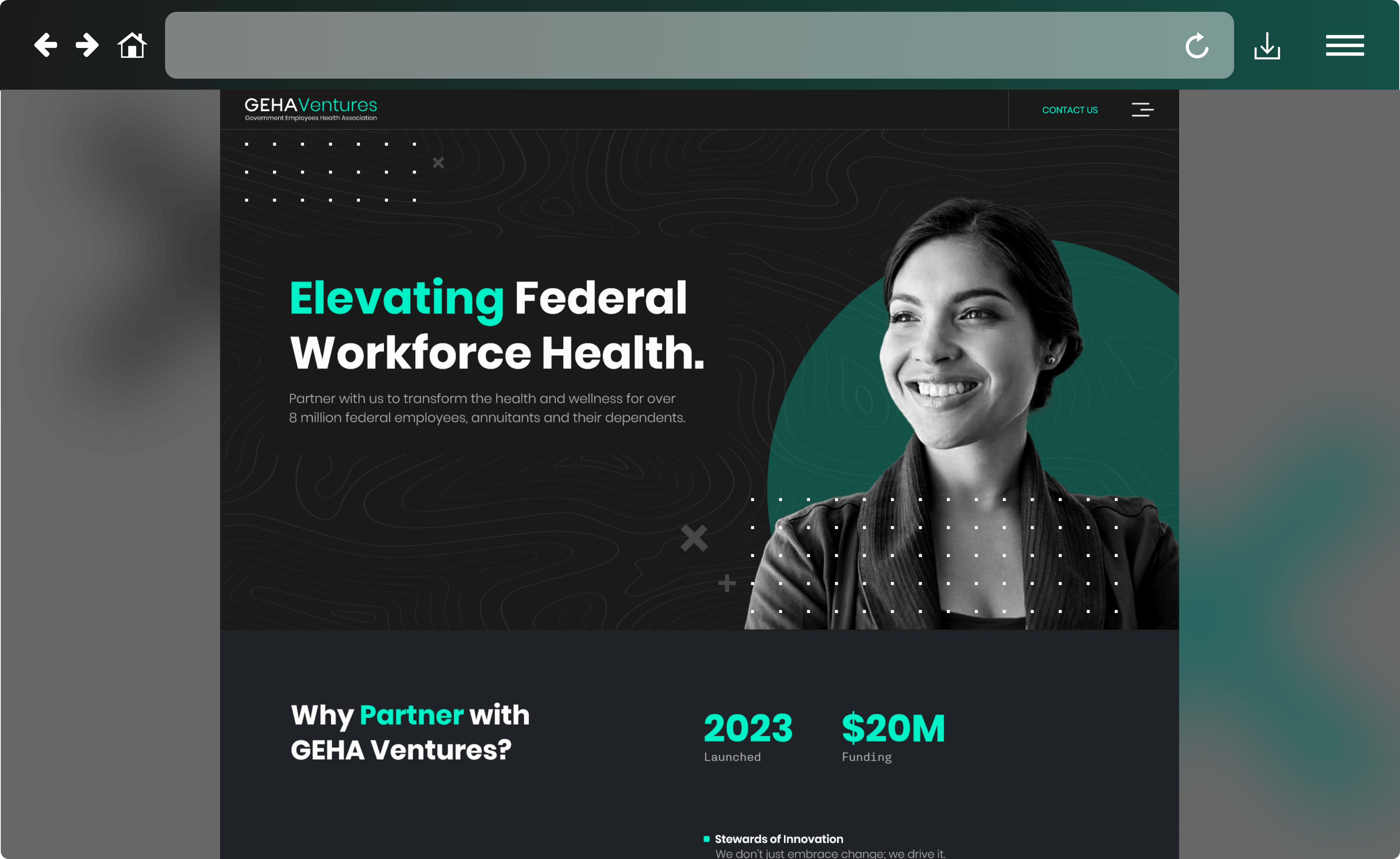 GEHA Ventures Website